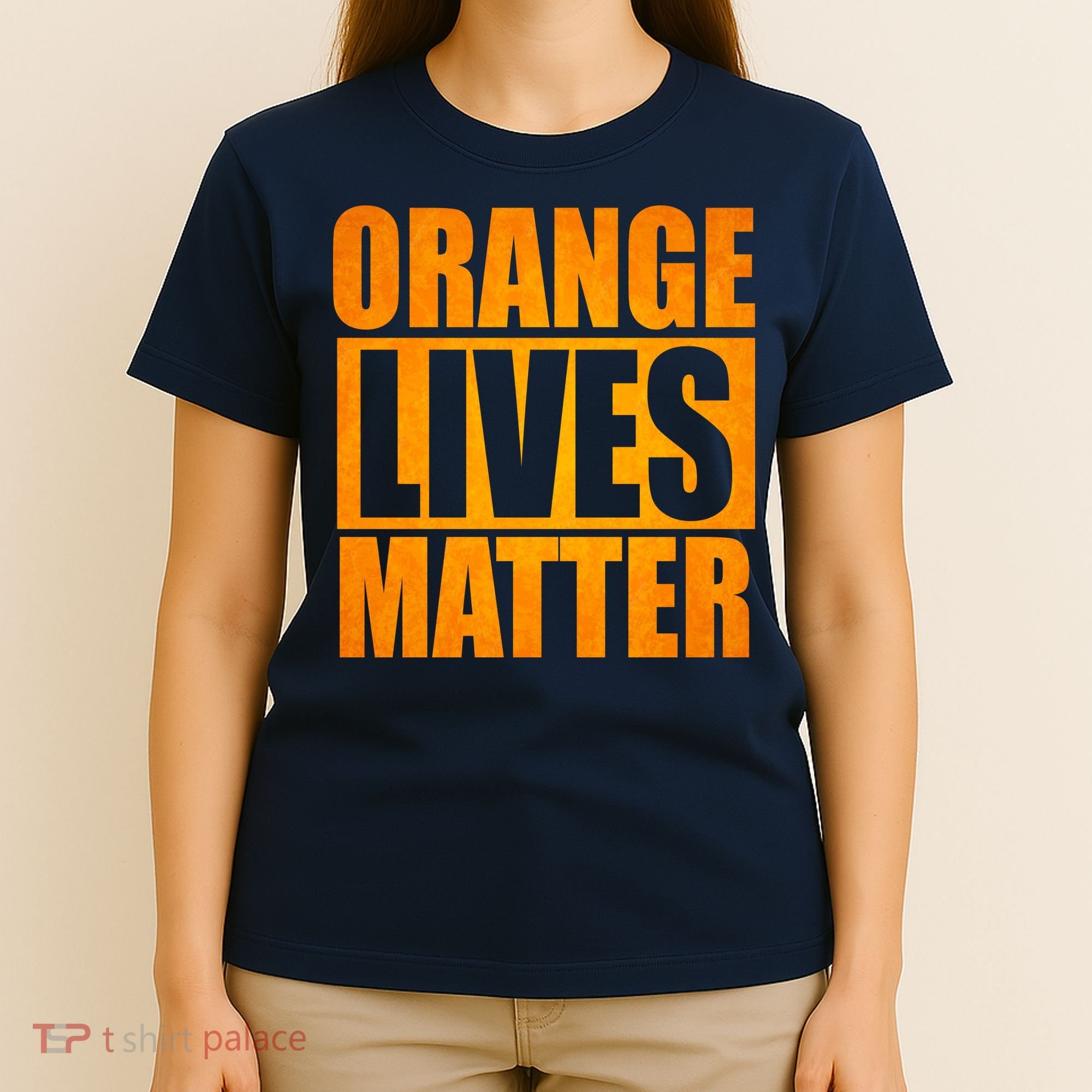 Orange Lives Matter Funny Donald Trump T-Shirt