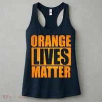 Orange Lives Matter Funny Donald Trump Women's Tank Top thumb 3