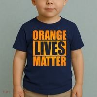 Orange Lives Matter Funny Donald Trump Toddler T-Shirt thumb 2