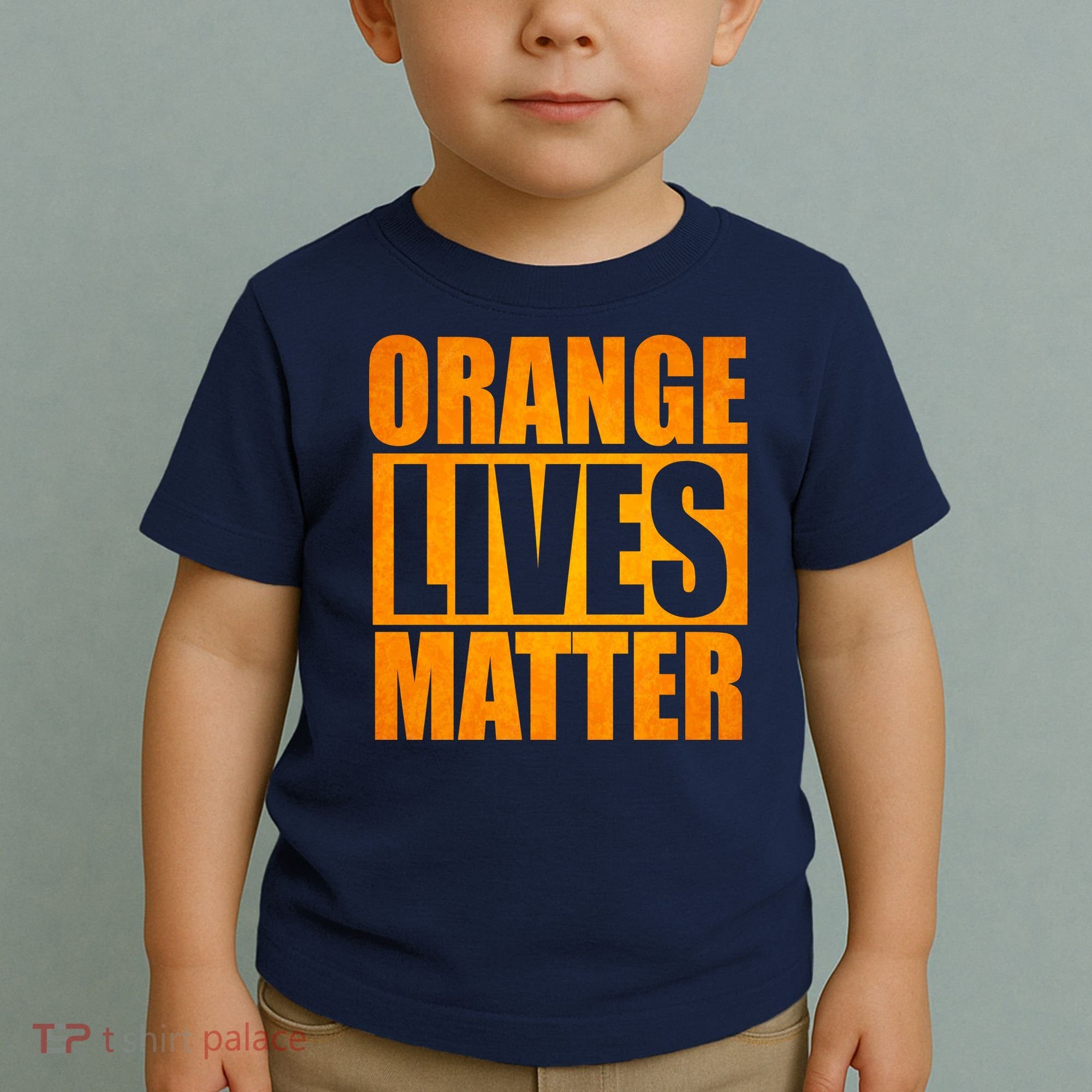 Orange Lives Matter Funny Donald Trump Toddler T-Shirt