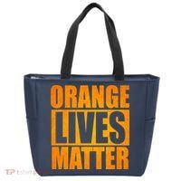 Orange Lives Matter Funny Donald Trump Tote Bag thumb 0