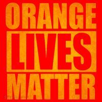 Orange Lives Matter Funny Donald Trump Santa Hat thumb 1