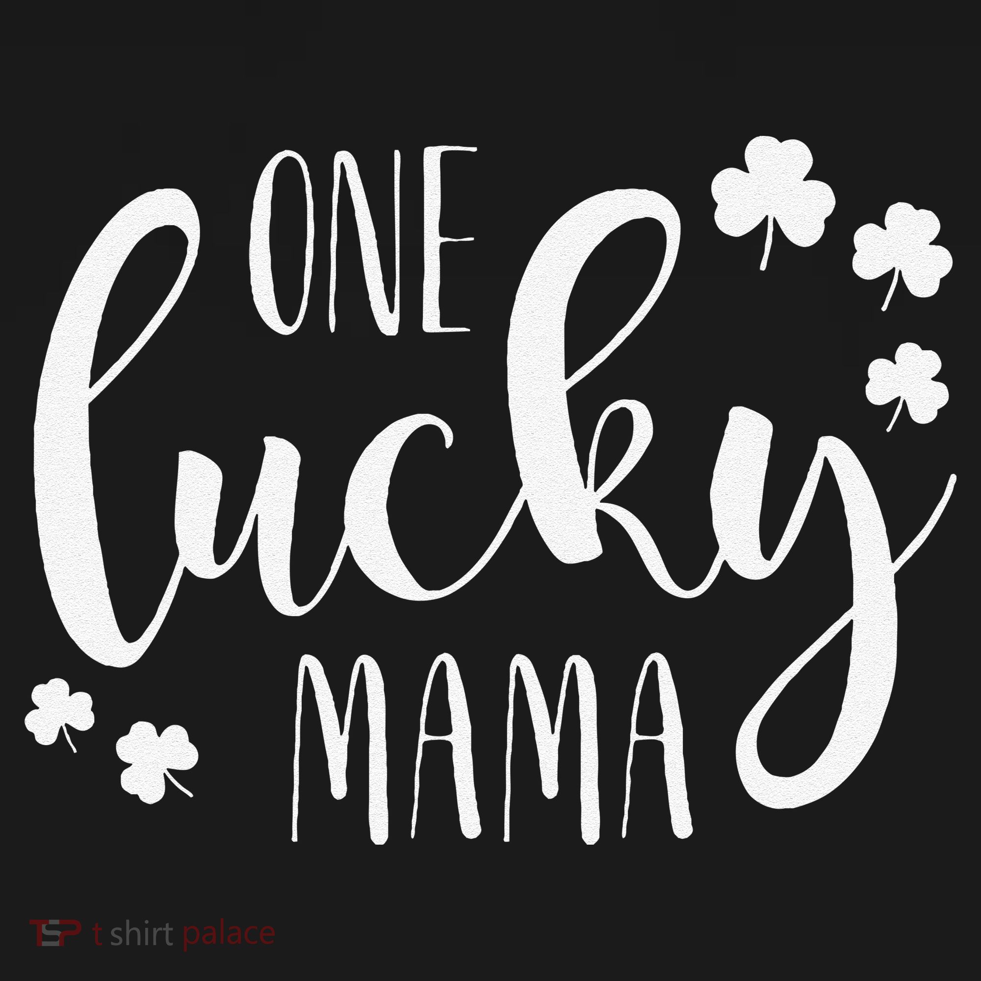 One Lucky Mama St Patricks Day Irish Mom Shamrock Momma Backpack