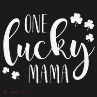 One Lucky Mama St Patricks Day Irish Mom Shamrock Momma Ornament thumb 1