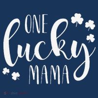 One Lucky Mama St Patricks Day Irish Mom Shamrock Momma Coaster thumb 2