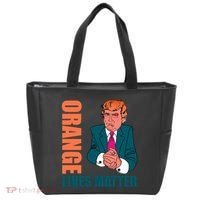 Orange Lives Matter Funny Trump Tote Bag thumb 0