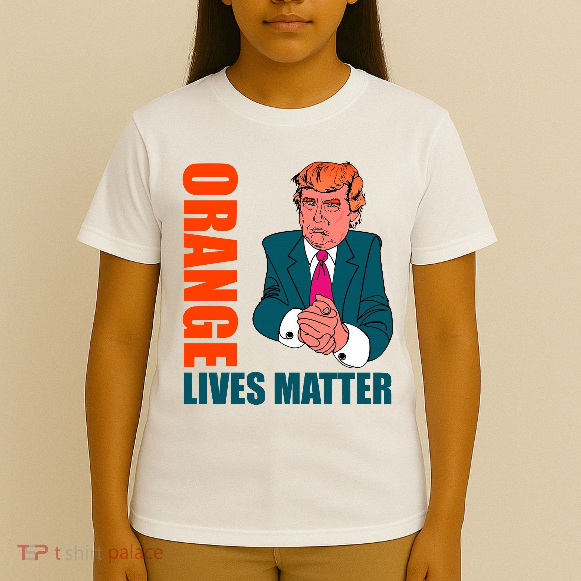 Orange Lives Matter Funny Trump T-Shirt
