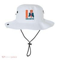 Orange Lives Matter Funny Trump Bucket Hat thumb 0