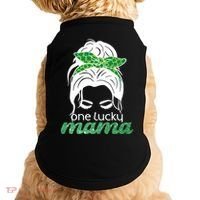 One Lucky Mama St Patricks Day Doggie Tank thumb 0