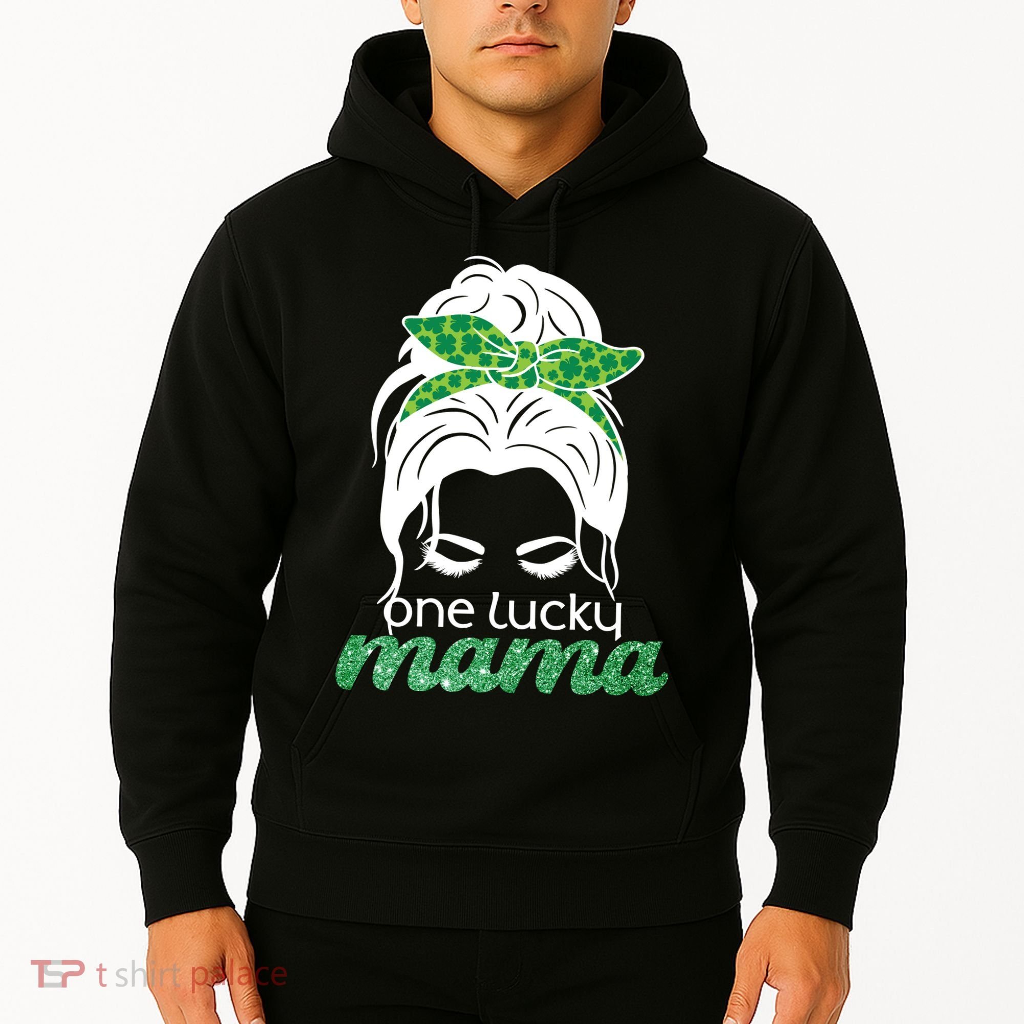 One Lucky Mama St Patricks Day Hoodie