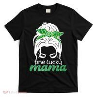 One Lucky Mama St Patricks Day T-Shirt thumb 0