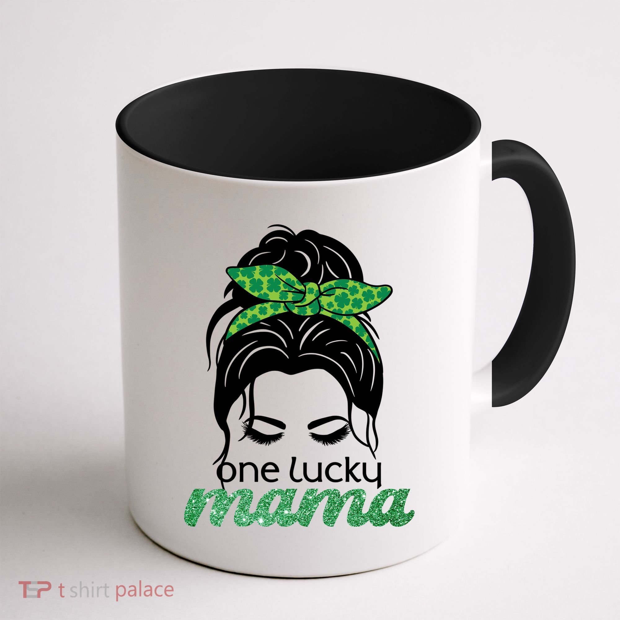One Lucky Mama St Patricks Day Coffee Mug