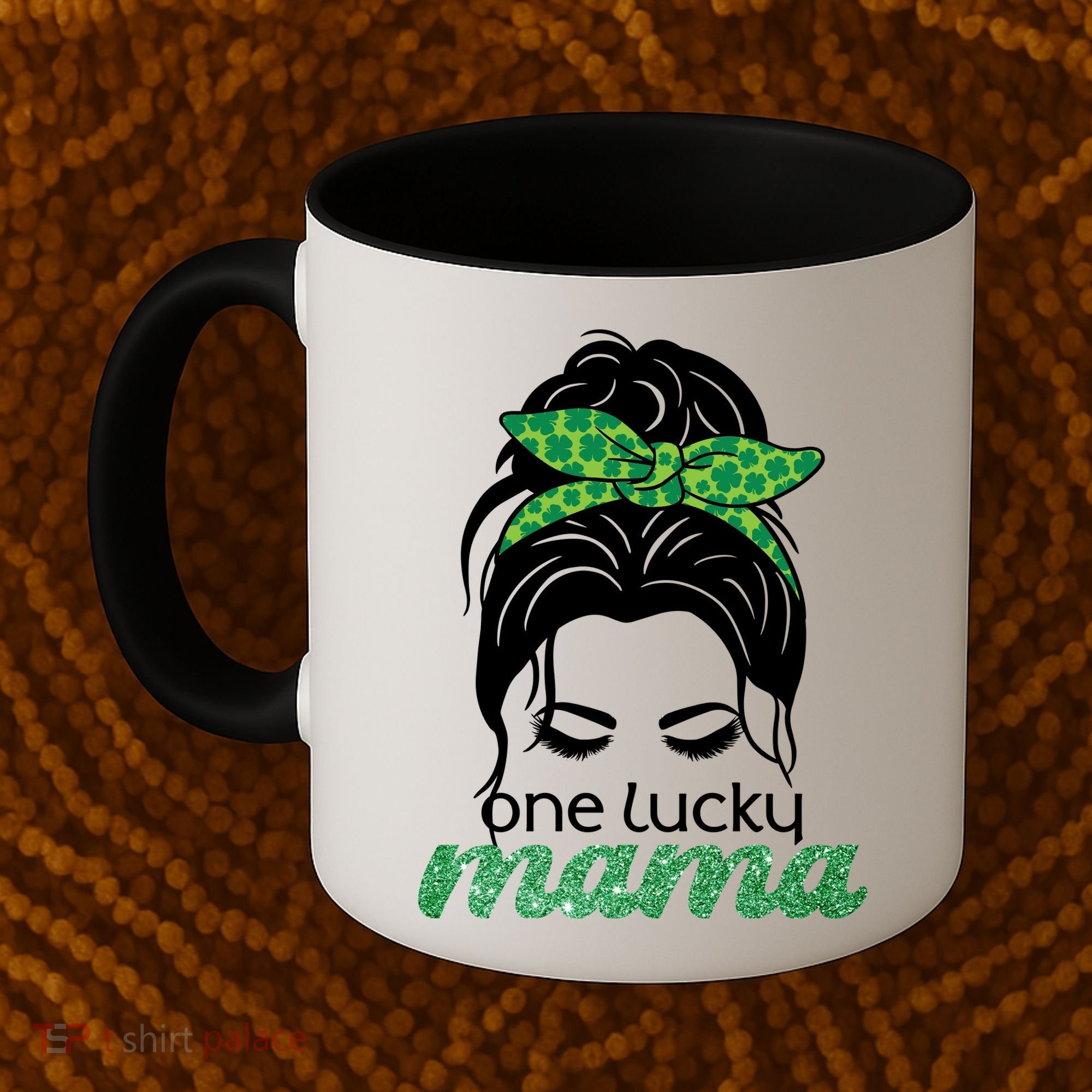 One Lucky Mama St Patricks Day Coffee Mug