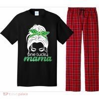One Lucky Mama St Patricks Day Pajama Set thumb 0
