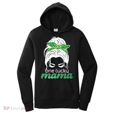 One Lucky Mama St Patricks Day Women's Hoodie