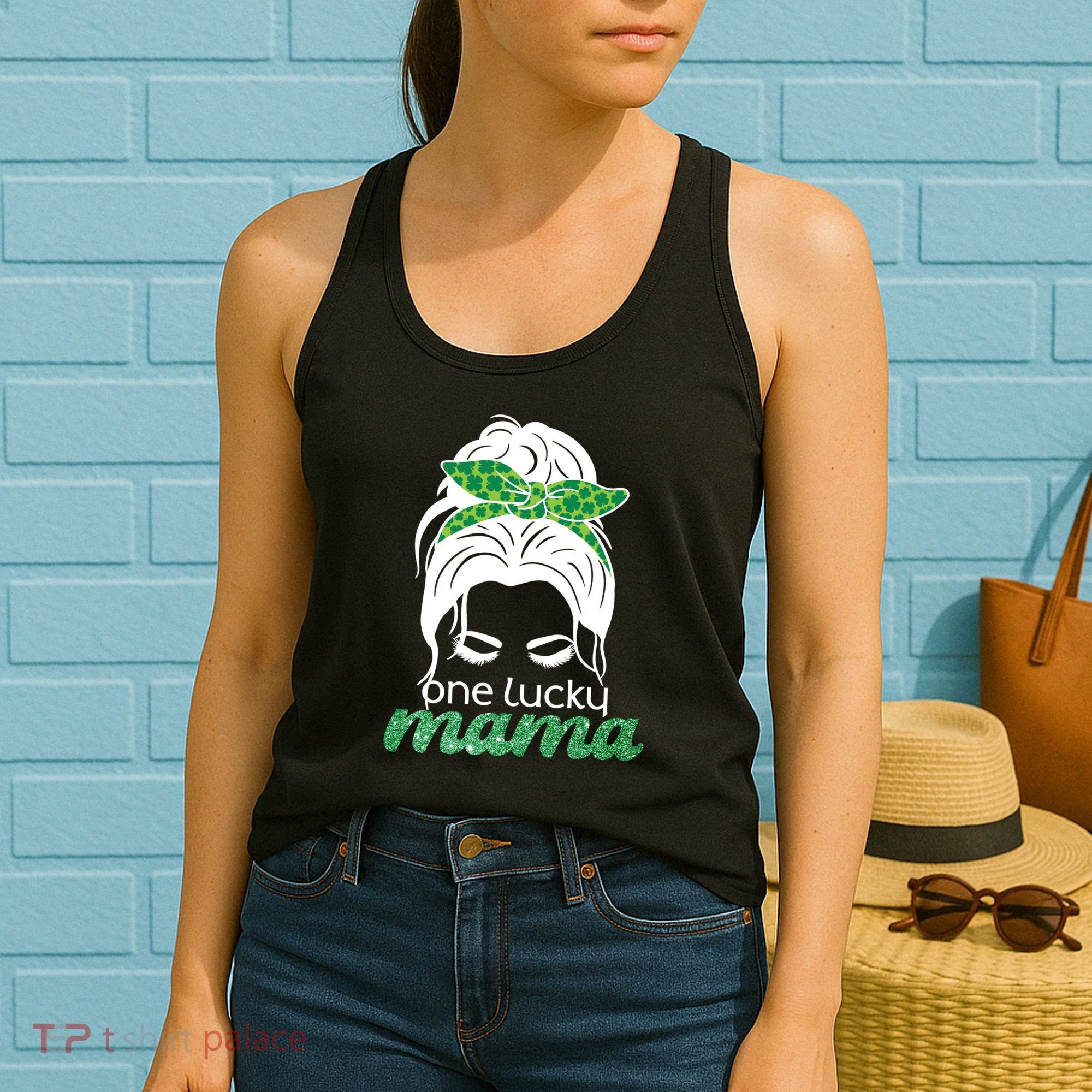 One Lucky Mama St Patricks Day Women's Tank Top