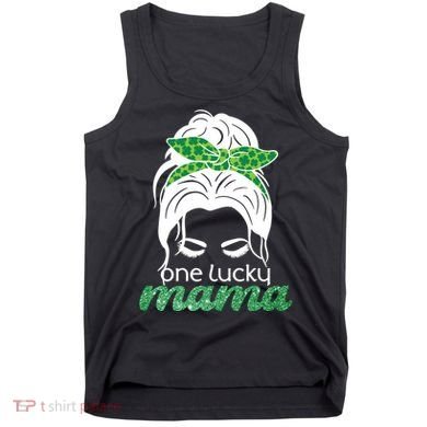 One Lucky Mama St Patricks Day Tank Top