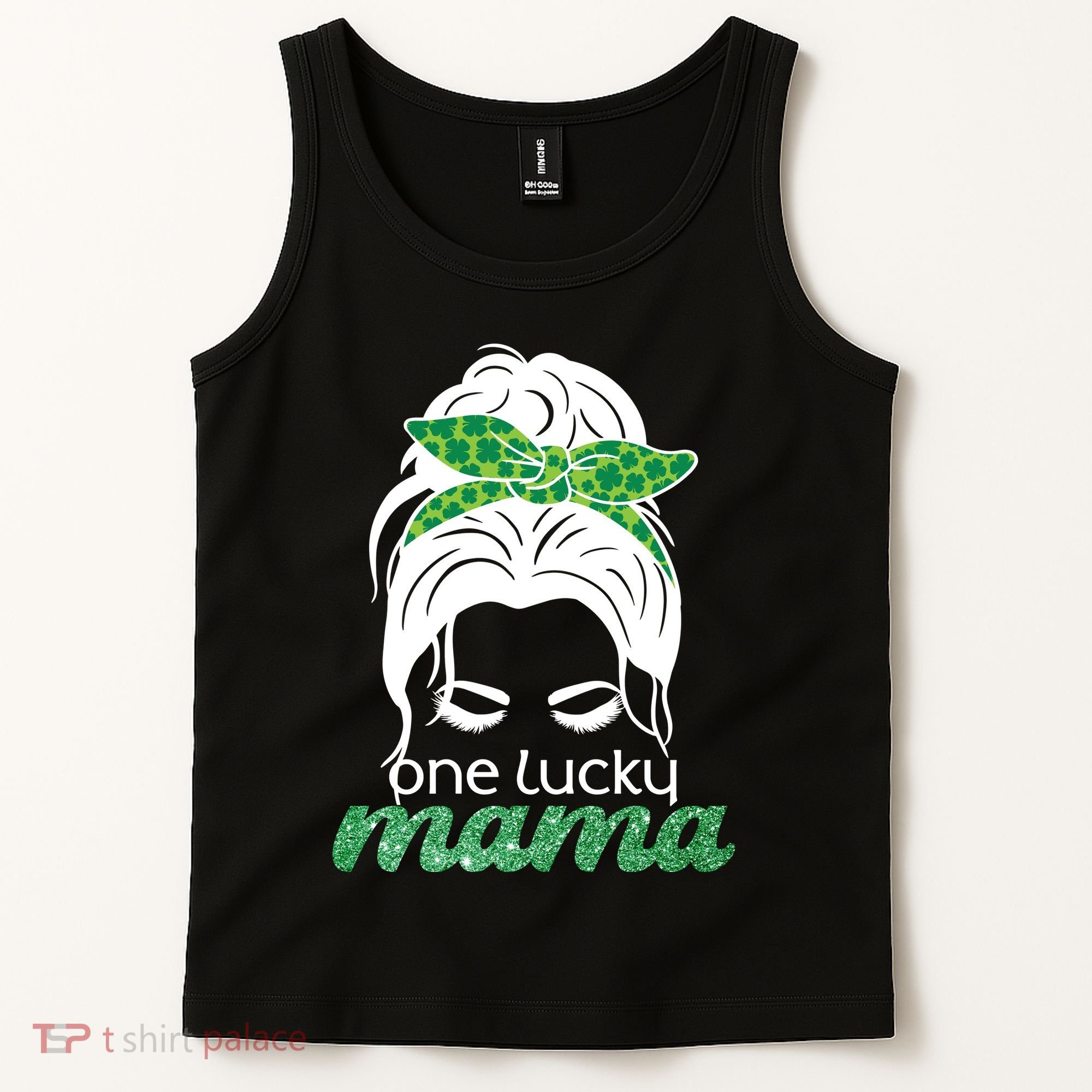 One Lucky Mama St Patricks Day Tank Top