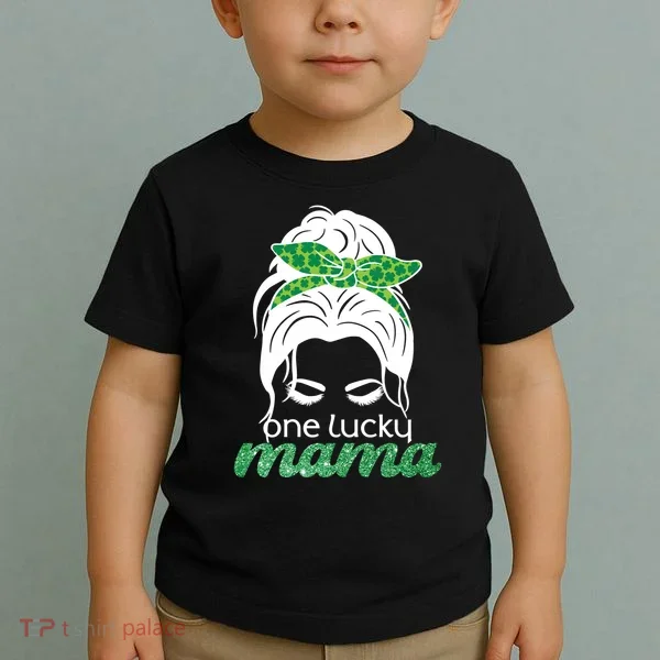 One Lucky Mama St Patricks Day Toddler T-Shirt