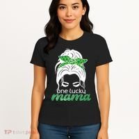 One Lucky Mama St Patricks Day Women's T-Shirt thumb 4