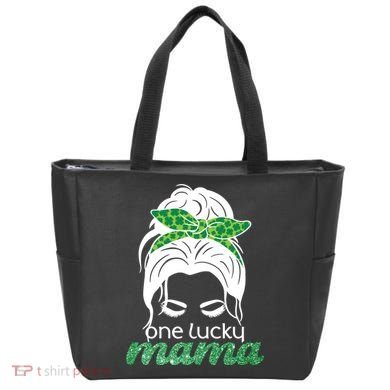 One Lucky Mama St Patricks Day Tote Bag