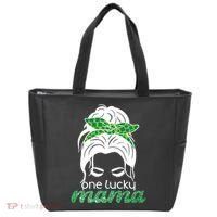 One Lucky Mama St Patricks Day Tote Bag thumb 0