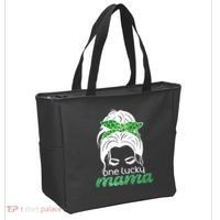 One Lucky Mama St Patricks Day Tote Bag thumb 2