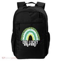 One Lucky Mom Rainbow St Patrick's Day Backpack thumb 0