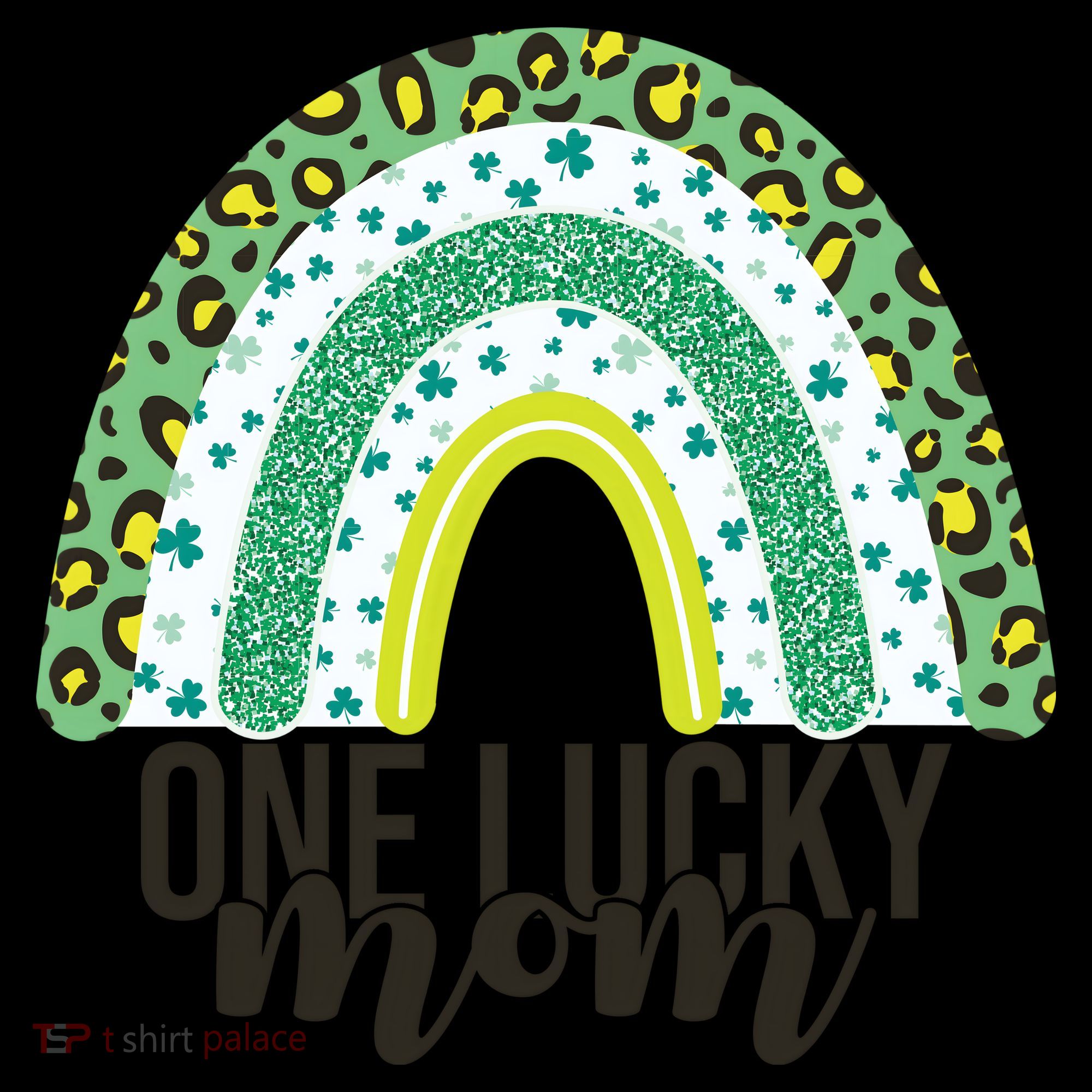 One Lucky Mom Rainbow St Patrick's Day Coffee Mug