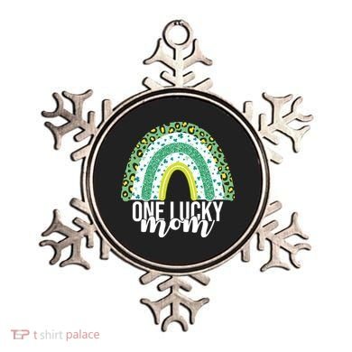 One Lucky Mom Rainbow St Patrick's Day Ornament