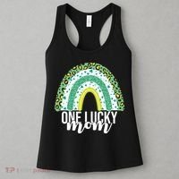 One Lucky Mom Rainbow St Patrick's Day Women's Tank Top thumb 3