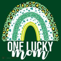 One Lucky Mom Rainbow St Patrick's Day Visor thumb 3