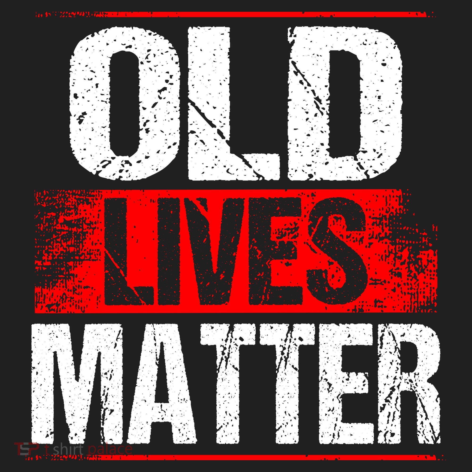 Old Lives Matter Distressed Women's Sweatshirt