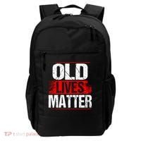 Old Lives Matter Distressed Backpack thumb 0