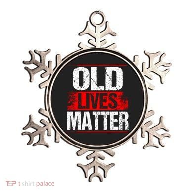 Old Lives Matter Distressed Ornament