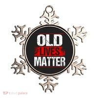 Old Lives Matter Distressed Ornament thumb 0