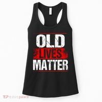 Old Lives Matter Distressed Women's Tank Top thumb 0
