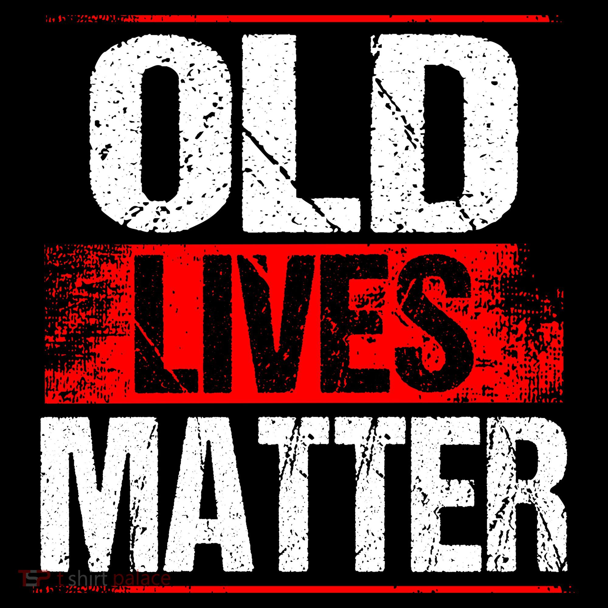 Old Lives Matter Distressed Women's Tank Top