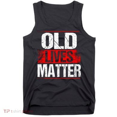 Old Lives Matter Distressed Tank Top