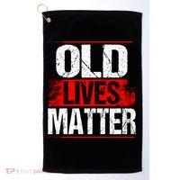 Old Lives Matter Distressed Golf Towel thumb 0