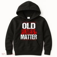 Old Lives Matter Distressed Kids Hoodie thumb 0