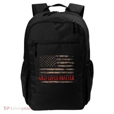 Old Lives Matter 40th 50th 60th 70th Birthday Backpack
