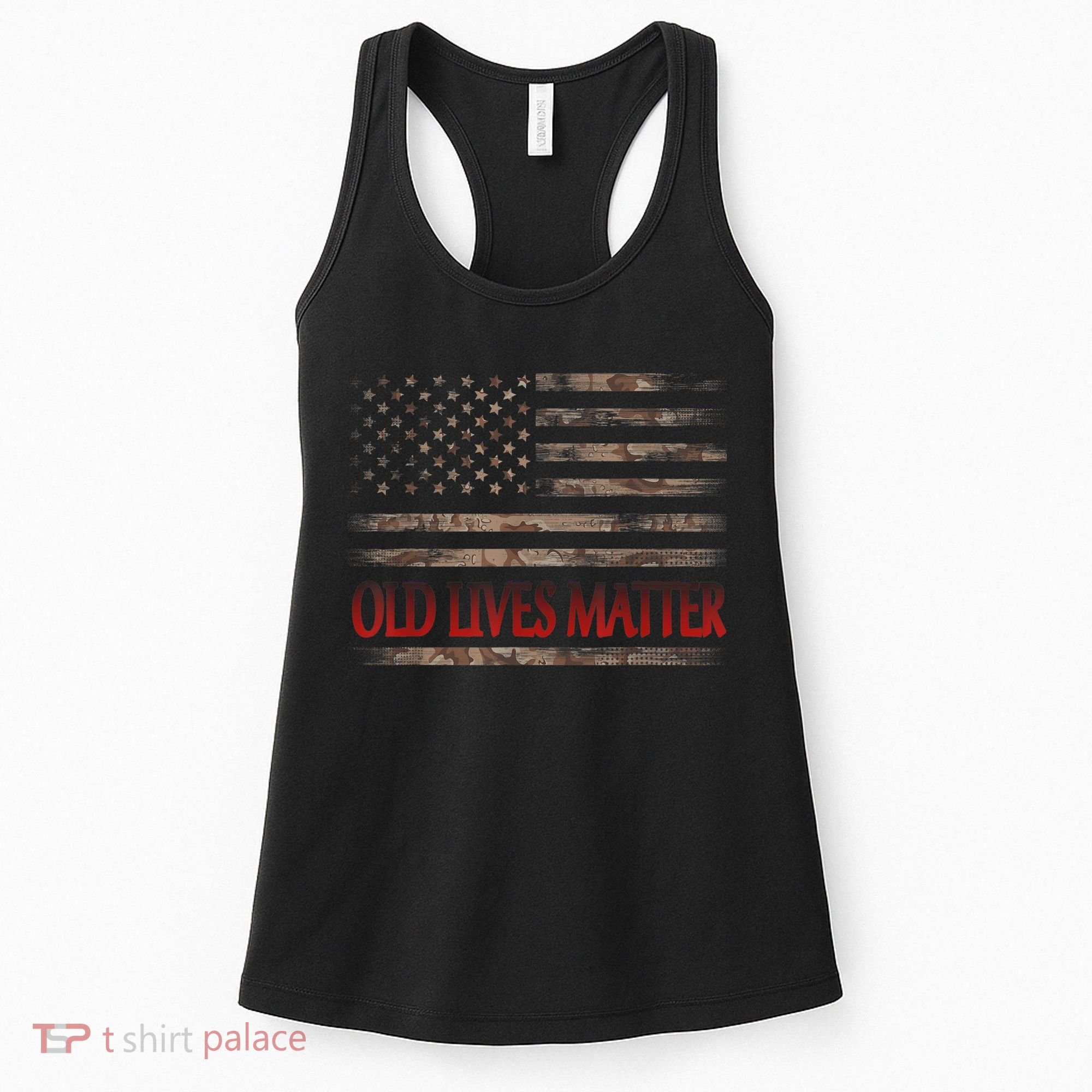 Old Lives Matter 40th 50th 60th 70th Birthday Women's Tank Top