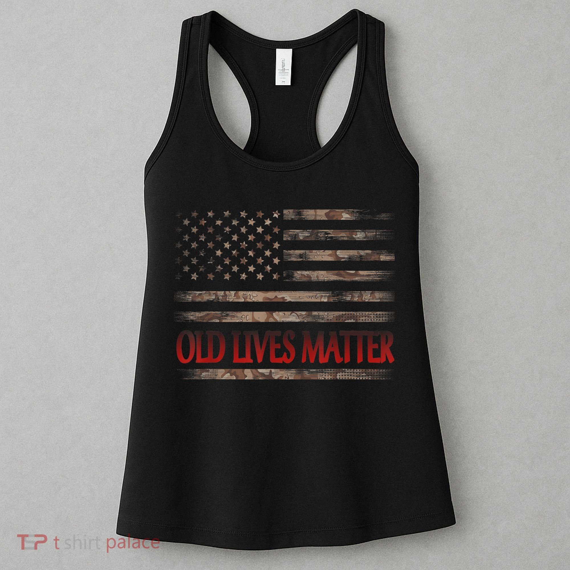 Old Lives Matter 40th 50th 60th 70th Birthday Women's Tank Top
