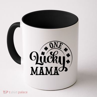 One Lucky Mama Saint Patricks Day Gift Coffee Mug