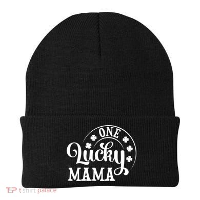 One Lucky Mama Saint Patricks Day Gift Beanie