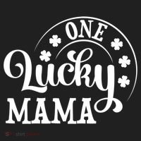 One Lucky Mama Saint Patricks Day Gift Beanie thumb 2