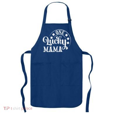 One Lucky Mama Saint Patricks Day Gift Apron