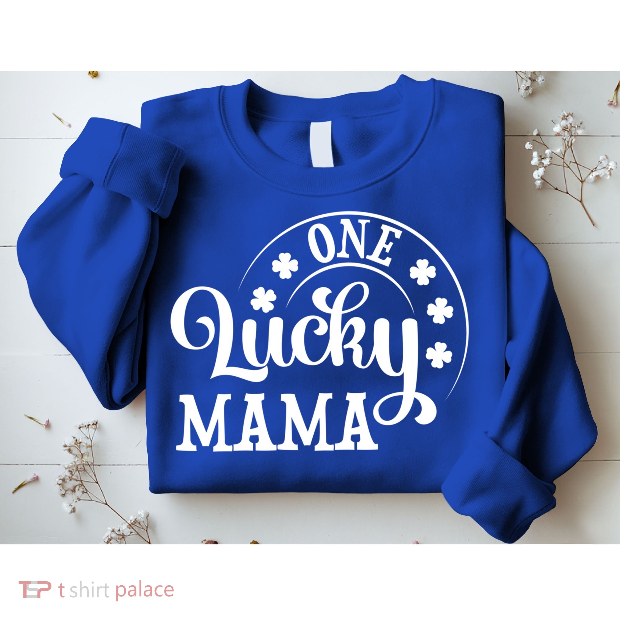 One Lucky Mama Saint Patricks Day Gift Sweatshirt