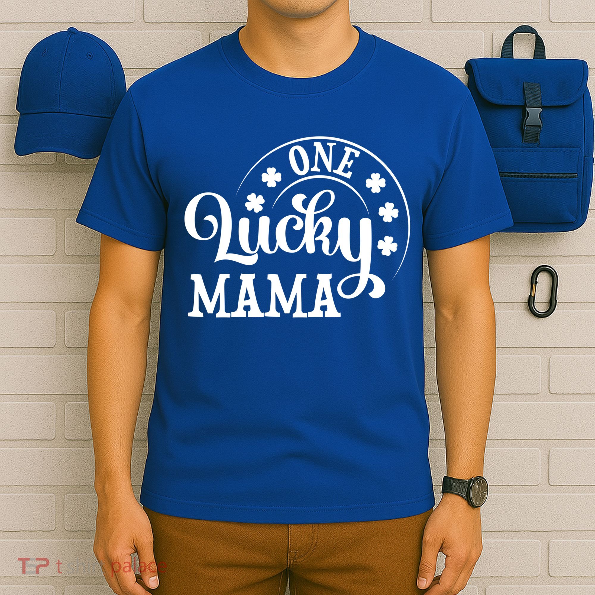 One Lucky Mama Saint Patricks Day Gift T-Shirt
